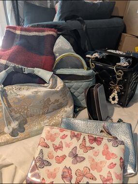 Mixed Box Of Handbags Plus